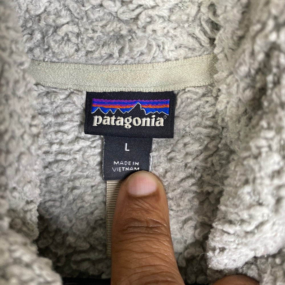 Patagonia Los Gatos 1/4 Zip Fleece Pullover Grey STY25235 Womens Size Medium - Picture 9 of 13